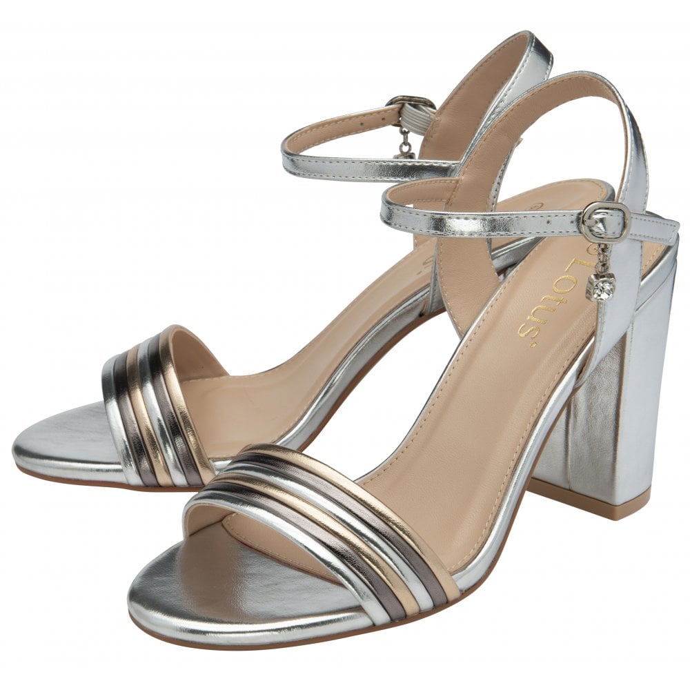 Lotus Blanca sandal silver