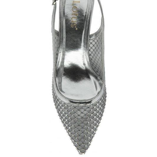 Lotus Phoenix silver sandal - Kirbys Footwear Ltd