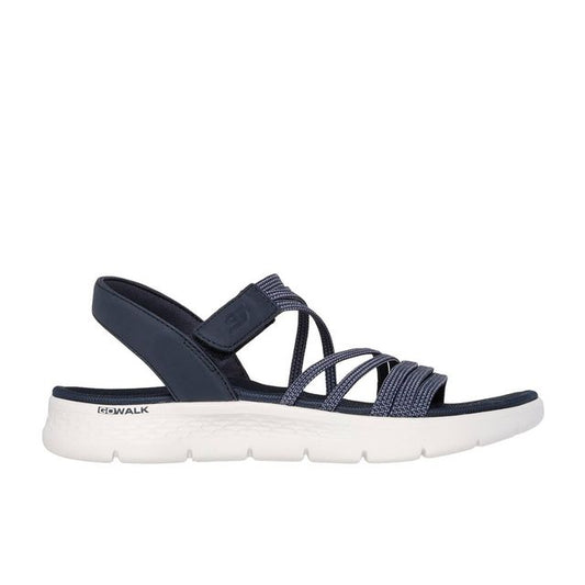 Skechers Go Walk 2.0 sandal coffee run navy