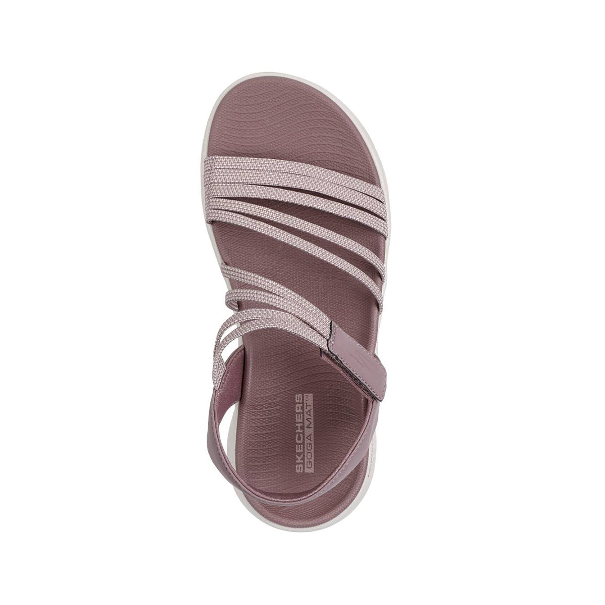 Skechers Go Walk 2.0 sandal coffee run mauve