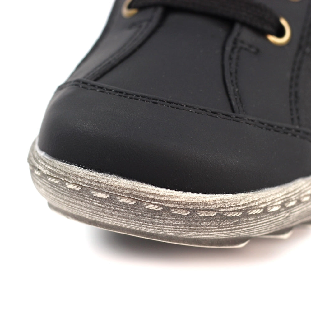 Lunar Sloan waterproof trainer black