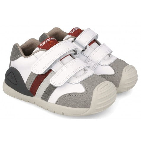 Biomecanics velcro white 251129 - Kirbys Footwear Ltd