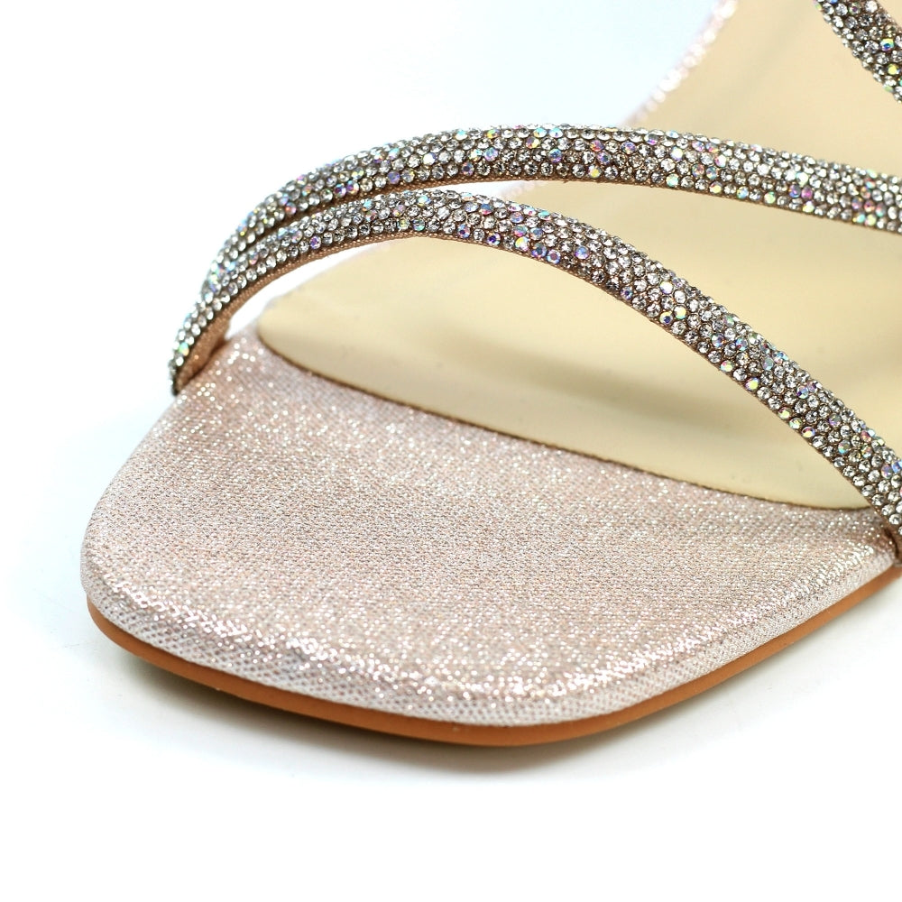 Lunar Toulouse sandal - Champagne