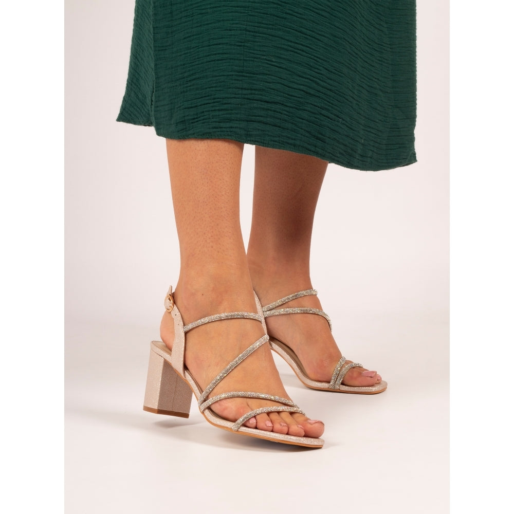 Lunar Toulouse sandal - Champagne