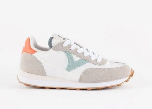 Victoria trainer white leather - 1138100 - Kirbys Footwear Ltd