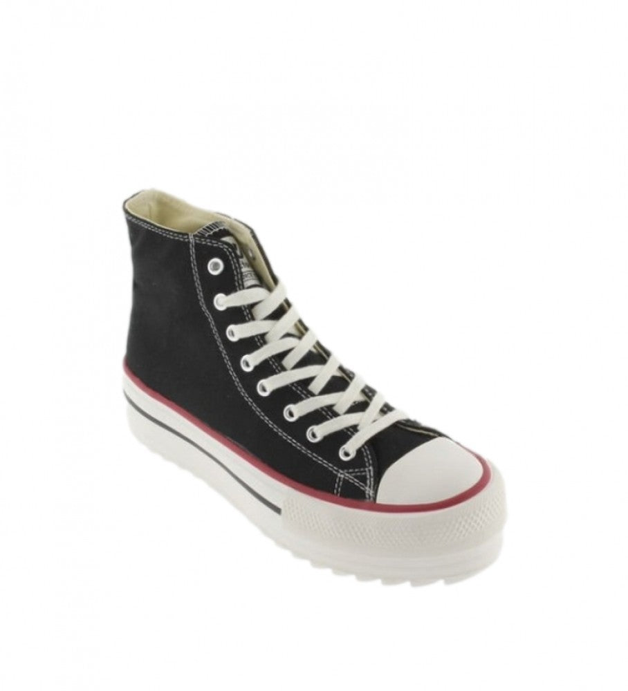 Victoria canvas boot black - 1061121