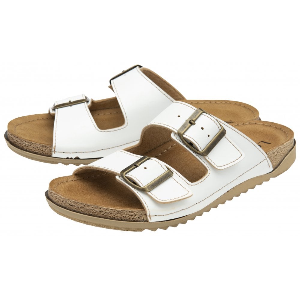 Lotus Trento mule - White