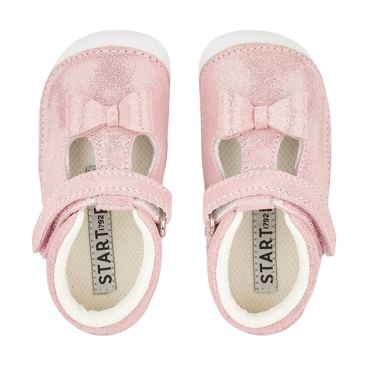 Start-Rite wiggle pre walker pink metallic - Kirbys Footwear Ltd