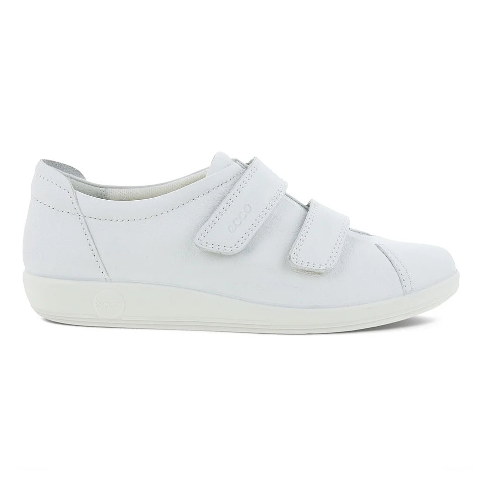 Ecco Soft 2.0 white - Kirbys Footwear Ltd