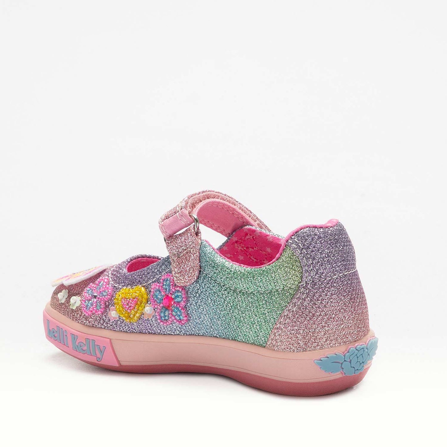 Lelli Kelly Rainbow butterfly strap - Kirbys Footwear Ltd