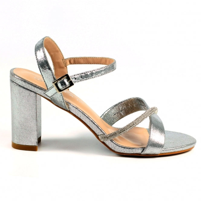 Lunar Brandie sandal silver - Kirbys Footwear Ltd