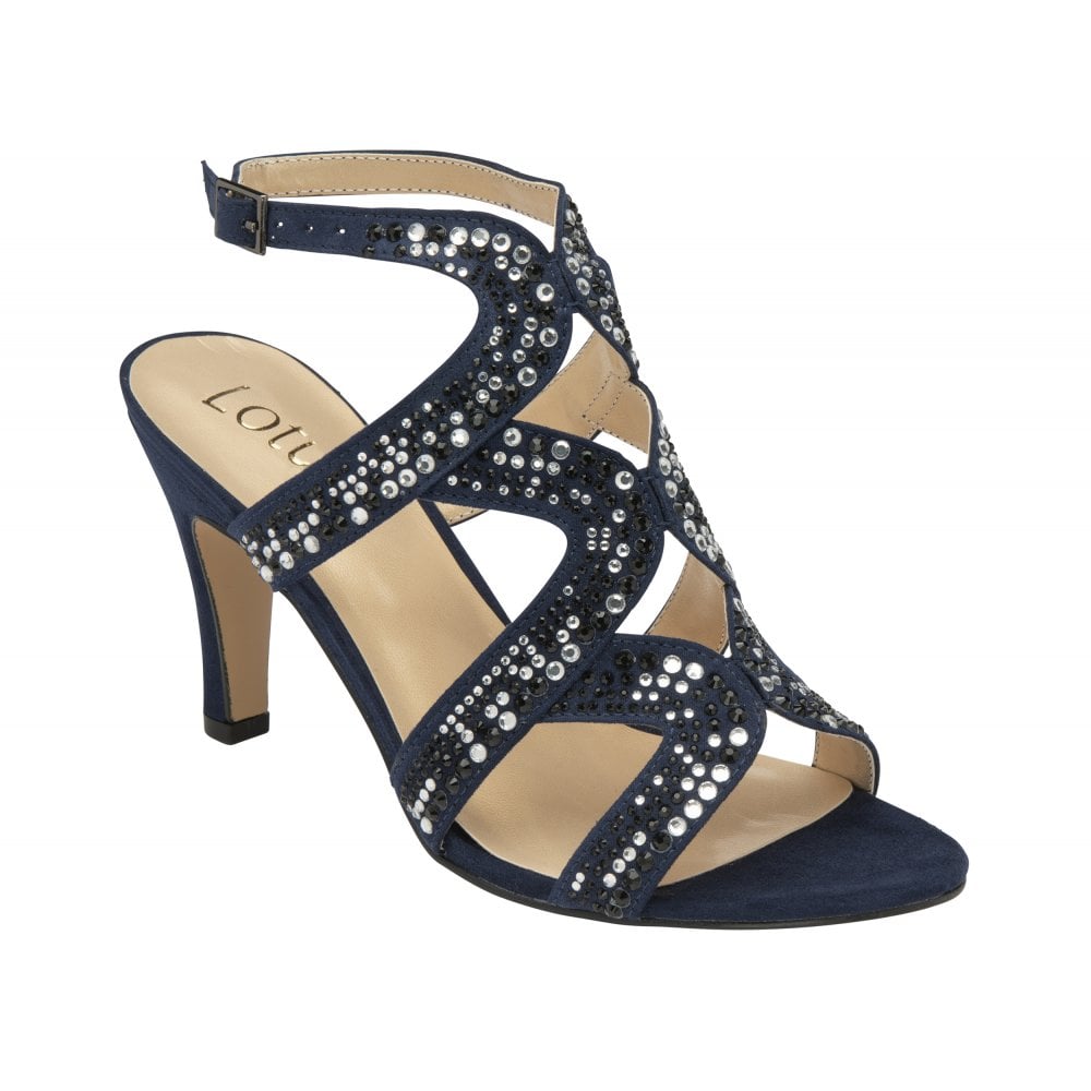 Lotus Kelsey sandal navy