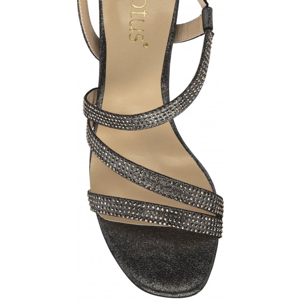 Lotus Bernadette sandal pewter