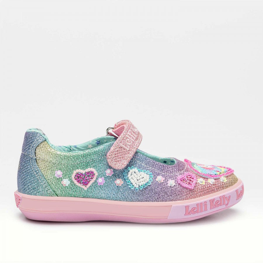 Lelli Kelly Rainbow Gem strap - Kirbys Footwear Ltd