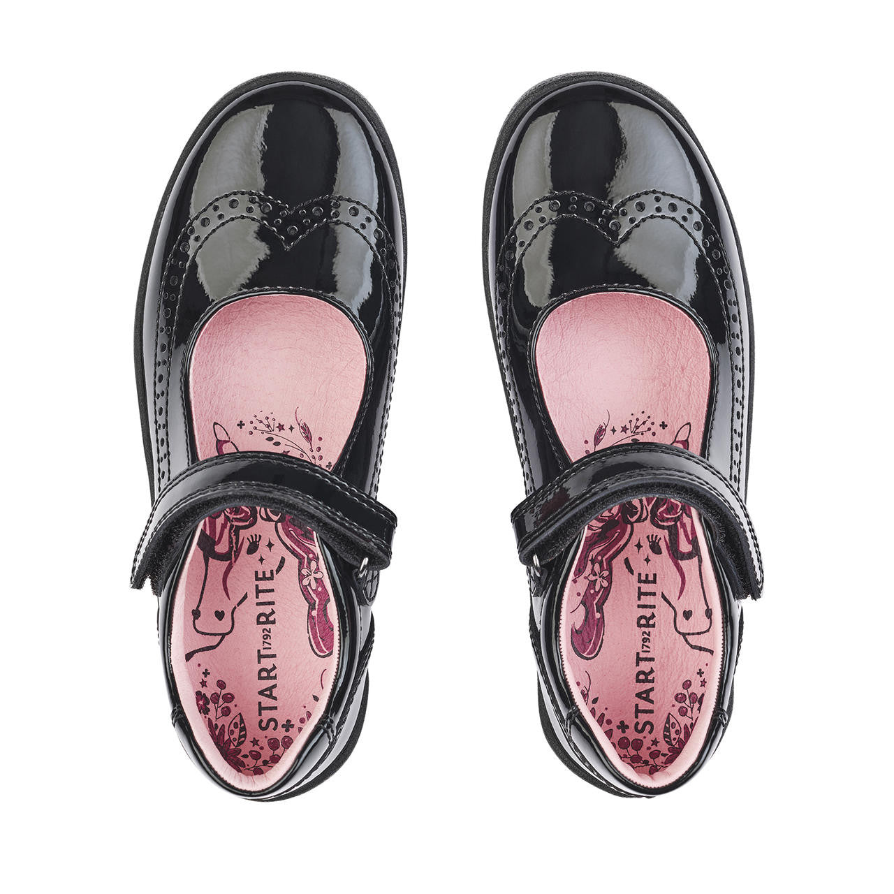 Start-Rite Spirit black patent - Kirbys Footwear Ltd