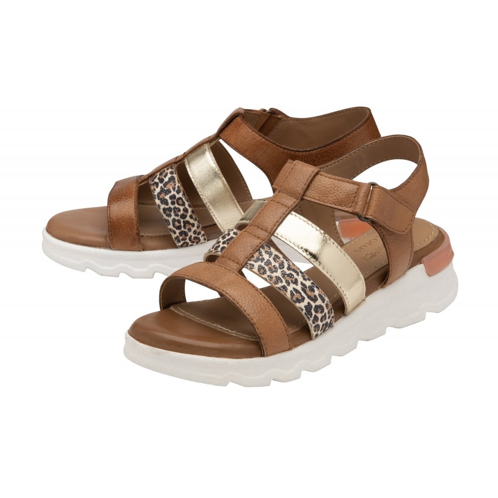Lotus sandal Shiloh leopard
