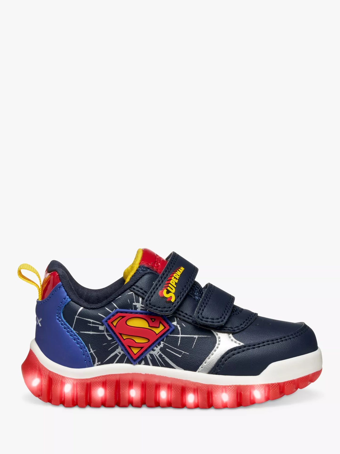 Geox lightyloo velcro Superman navy