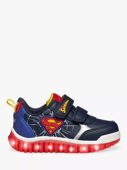 Geox lightyloo velcro Superman navy