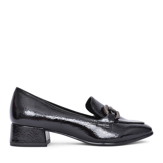Tamaris slip on black patent 24316
