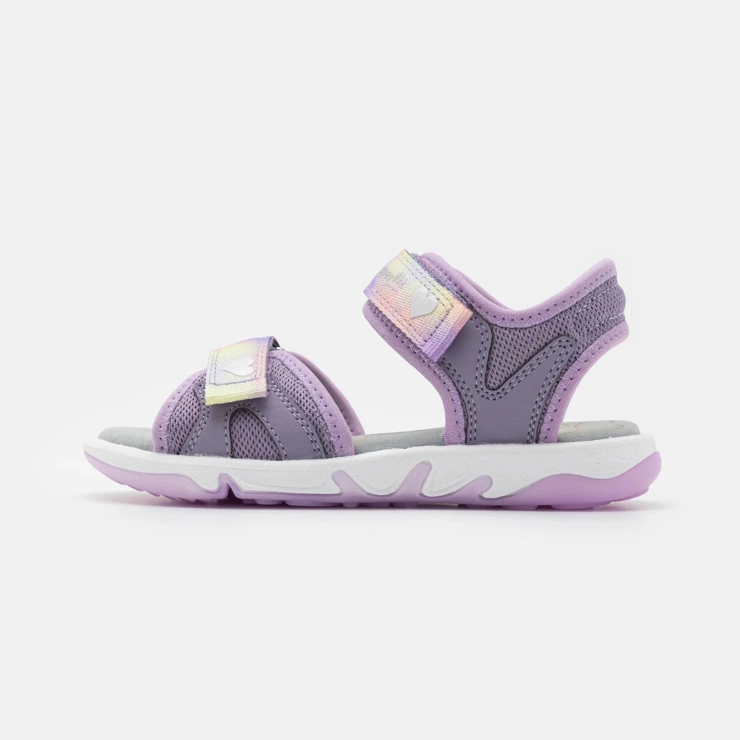 SuperFit sandal pebbles lilac rainbow