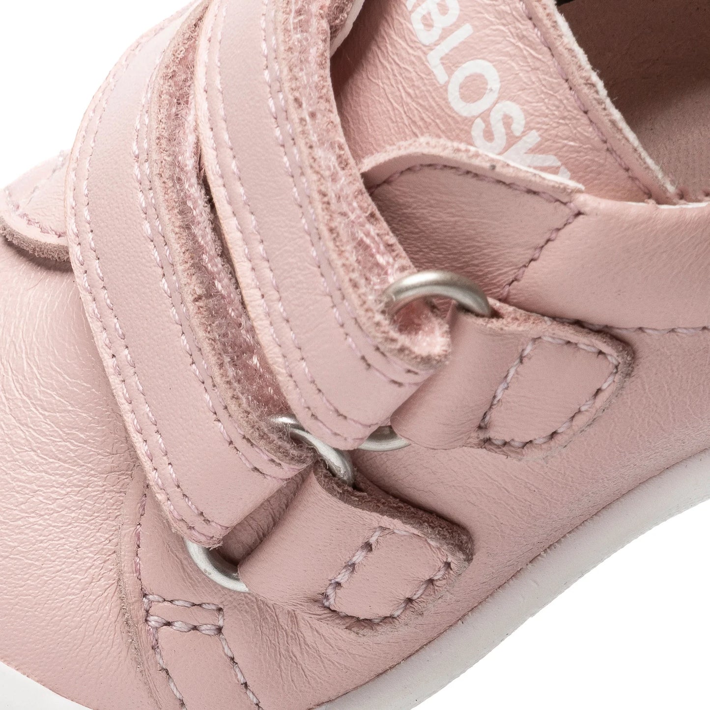 Pablosky leather velcro pink 064870 - Kirbys Footwear Ltd