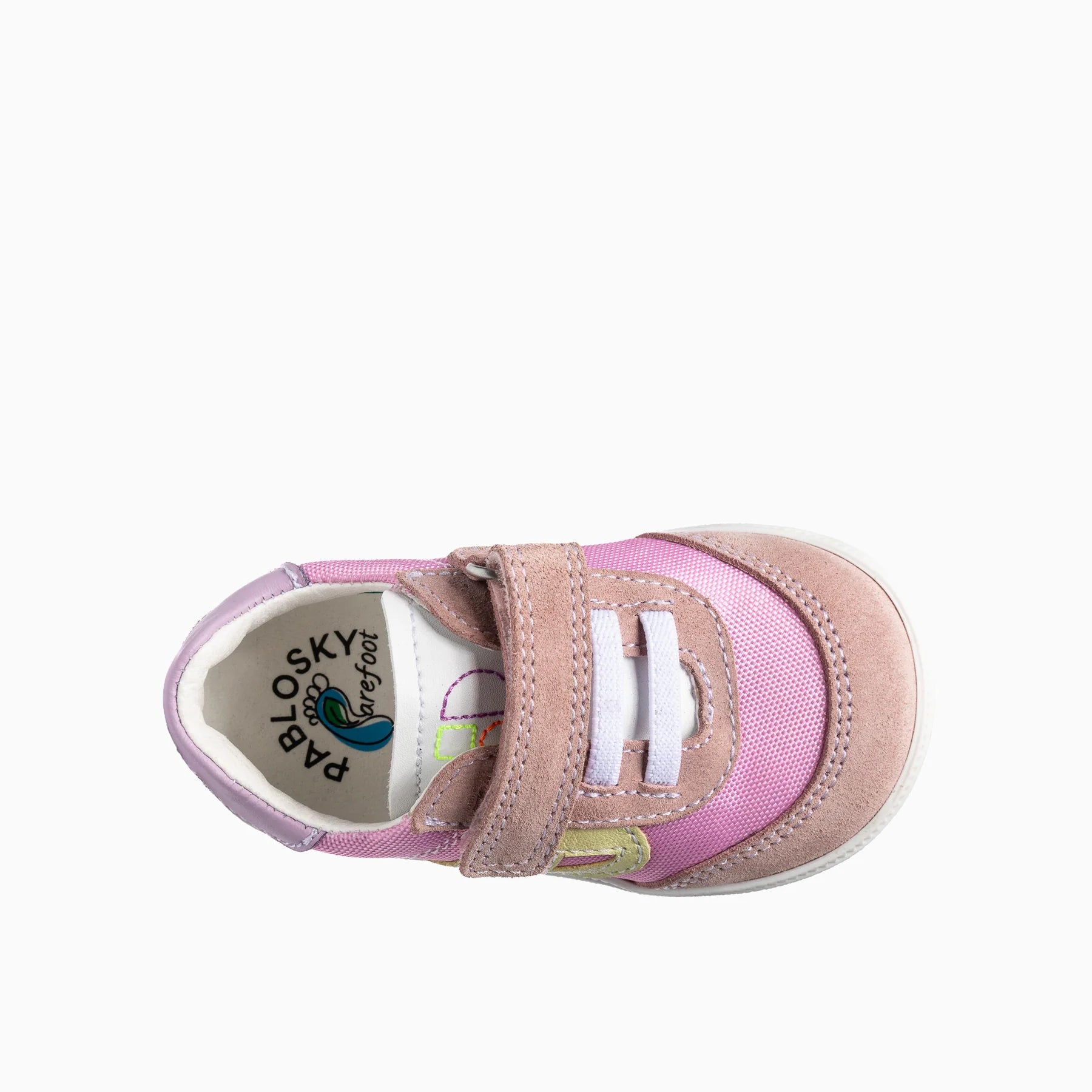 Pablosky velcro trainer pink  - 070570 - Kirbys Footwear Ltd
