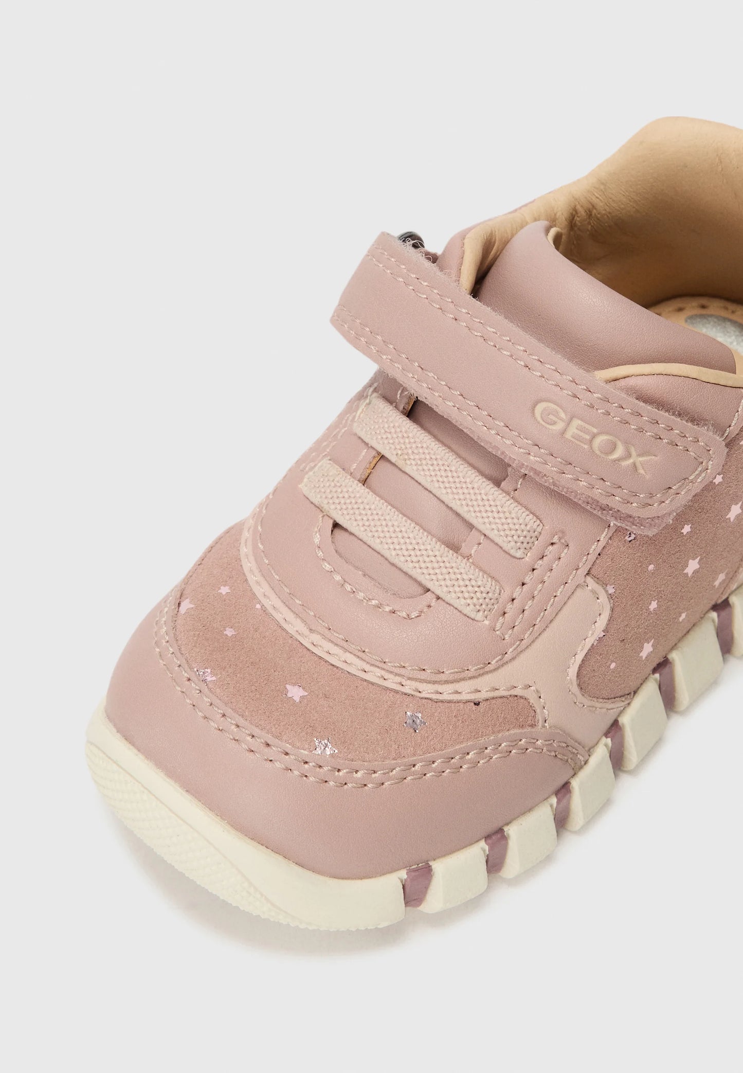 Geox Iupidoo velcro pink - Kirbys Footwear Ltd