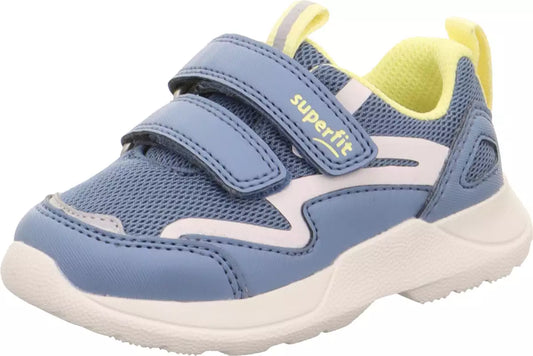SuperFit Rush trainer blue yellow