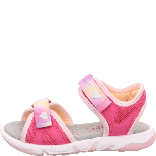 Superfit sandal pebble pink