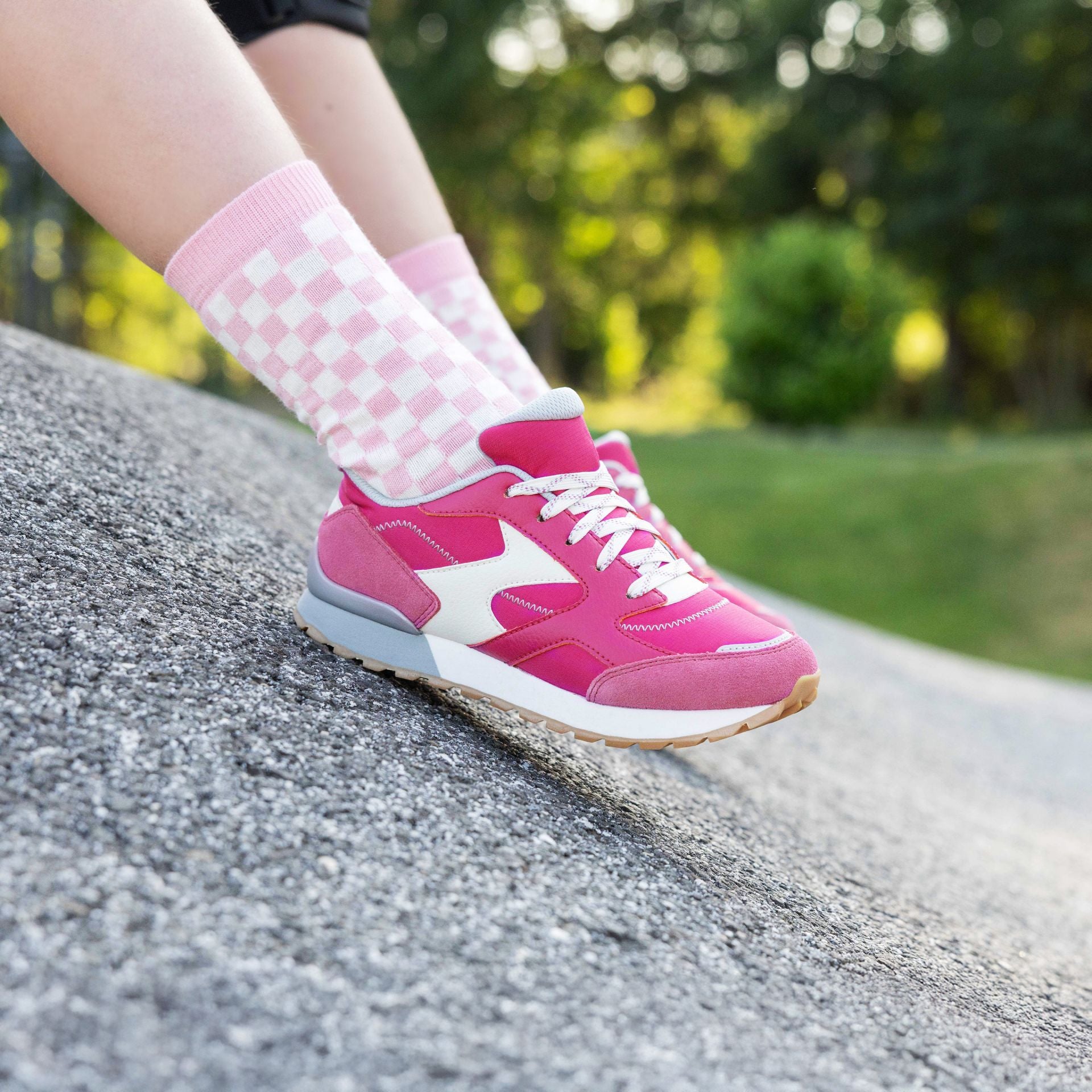 SuperFit Dash pink lace - Kirbys Footwear Ltd