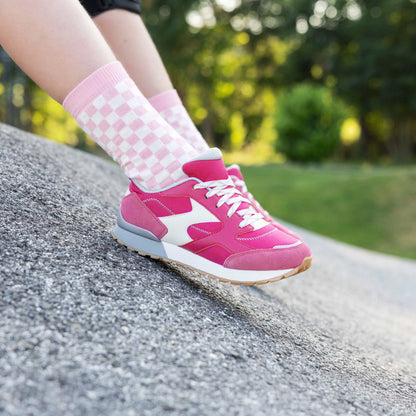 SuperFit Dash pink lace - Kirbys Footwear Ltd
