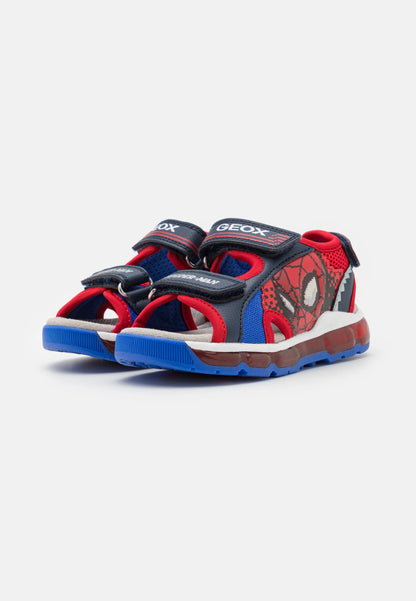 Geox Android Spiderman lights sandal - Kirbys Footwear Ltd