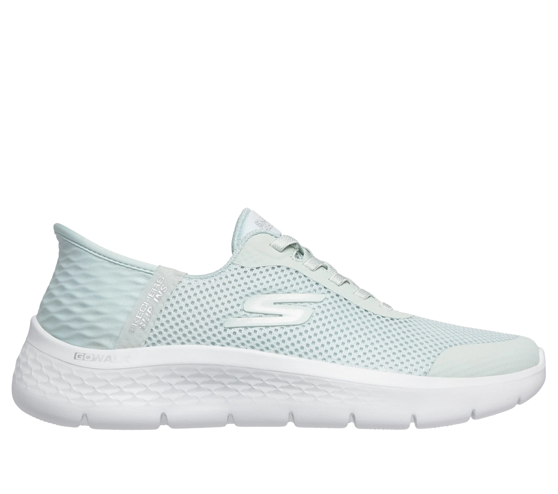 Skechers Slip-In Go walk flex - mint - Kirbys Footwear Ltd