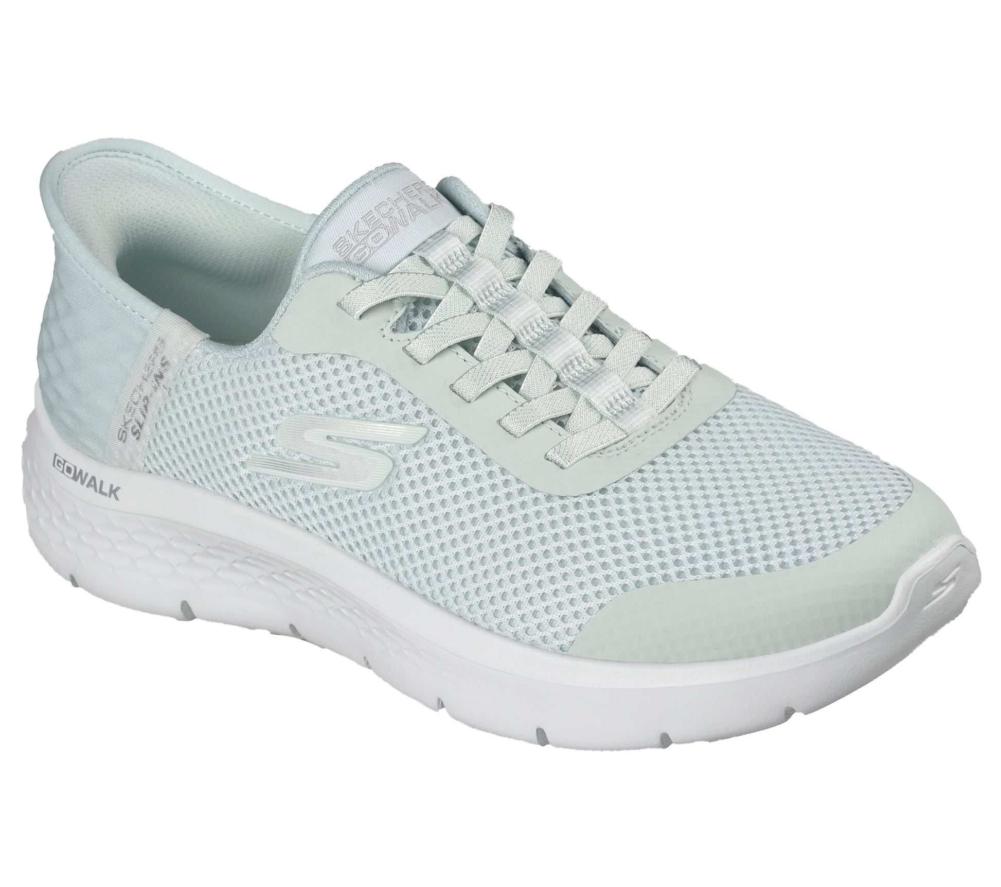 Skechers Slip-In Go walk flex - mint - Kirbys Footwear Ltd