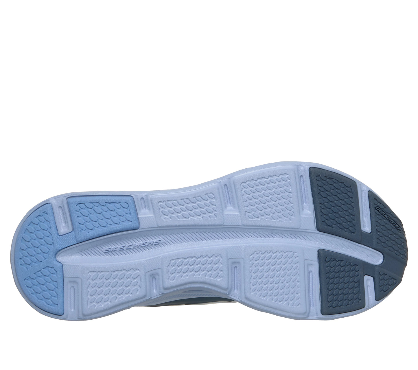 Skechers Glide step slip-in - Atlas - light blue - Kirbys Footwear Ltd