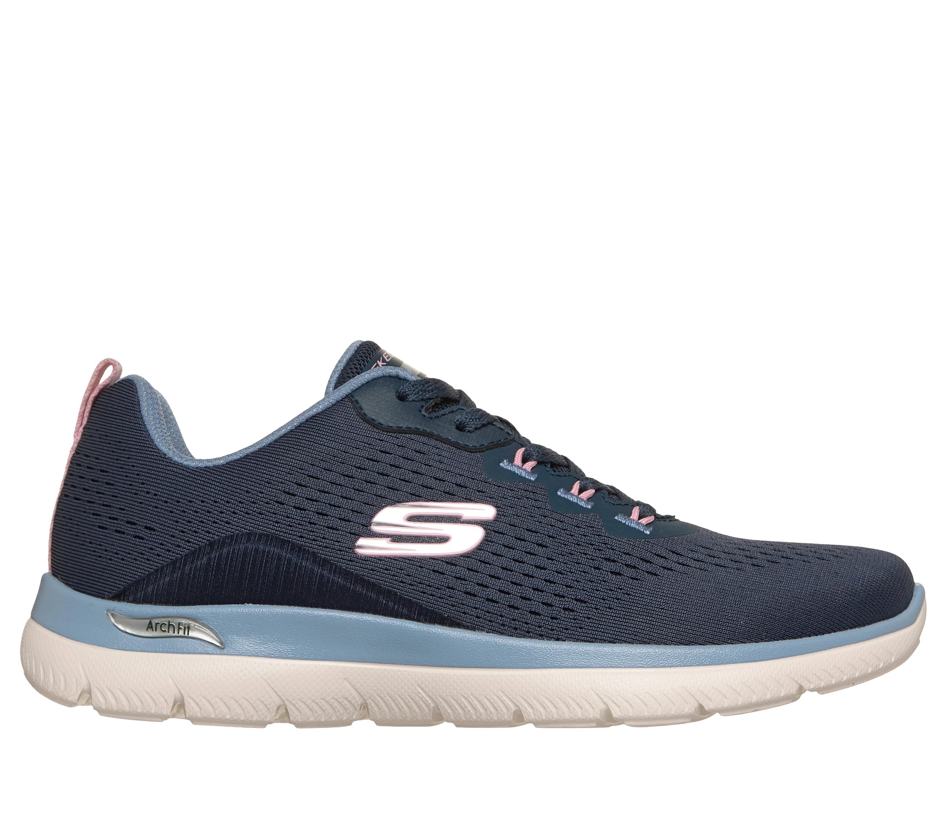 Skechers Arch fit - Summits daily flow - navy - Kirbys Footwear Ltd