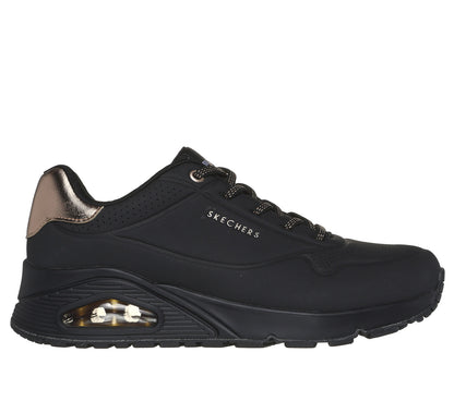 Skechers Uno Shimmer Away black