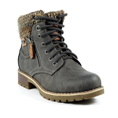 Lunar Millie boot - grey waterproof
