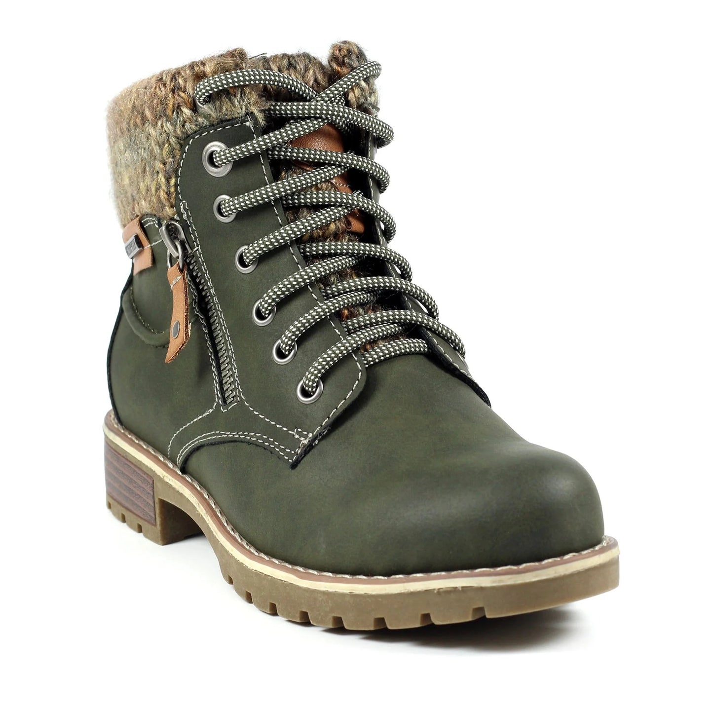 Lunar Millie boot - olive waterproof
