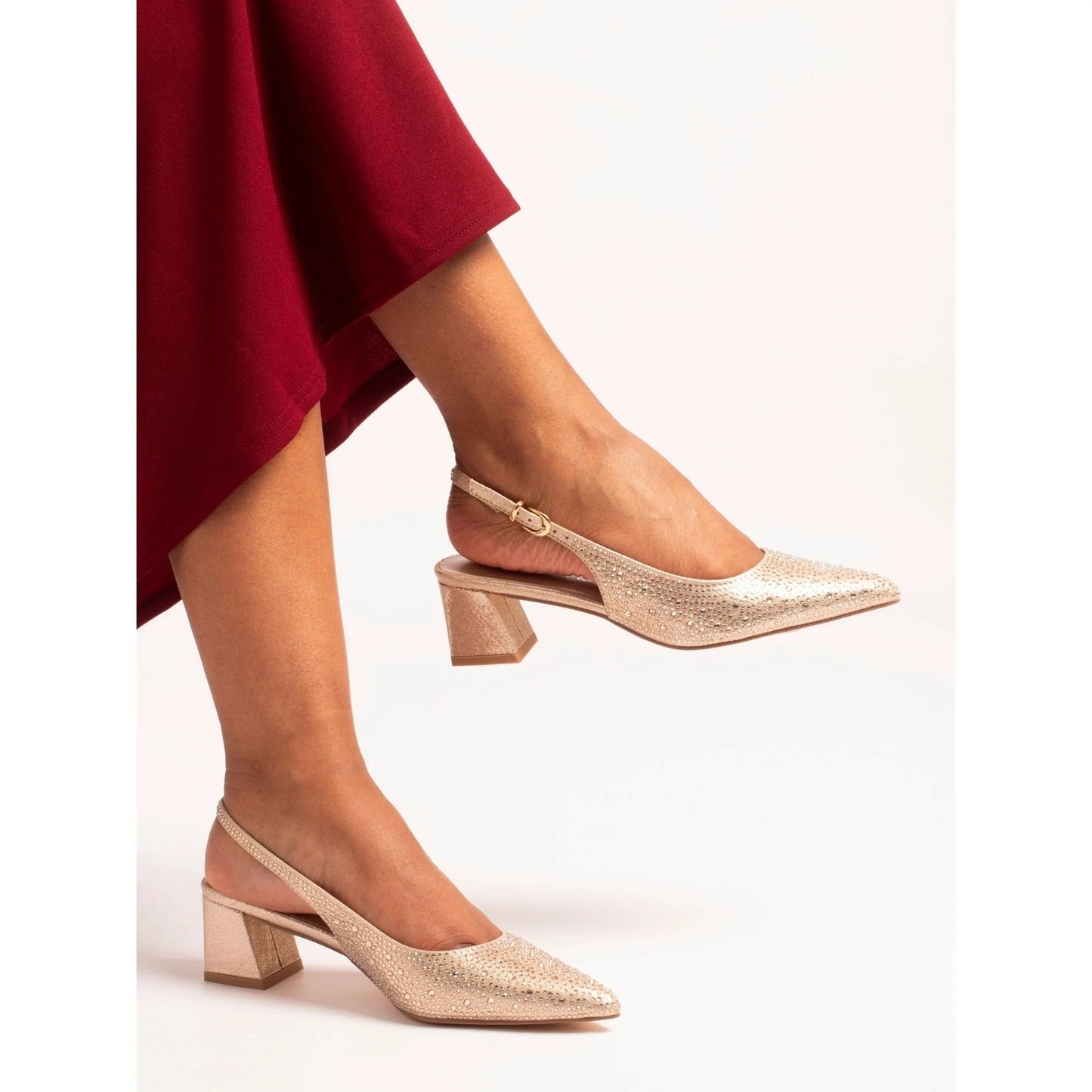 Lunar Milan slingback - gold