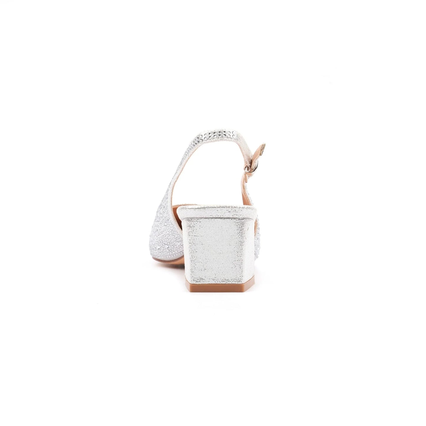 Lunar Milan slingback - silver
