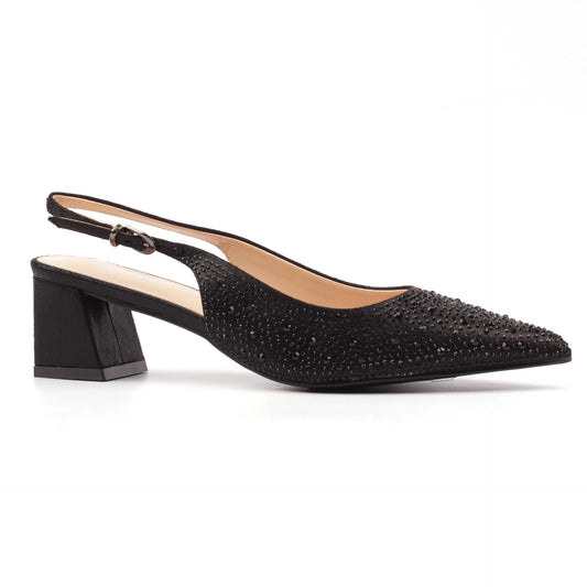 Lunar Milan slingback - black