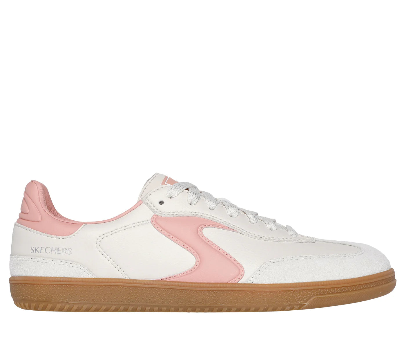 Skechers Hotshot kickoff - white pink - Kirbys Footwear Ltd