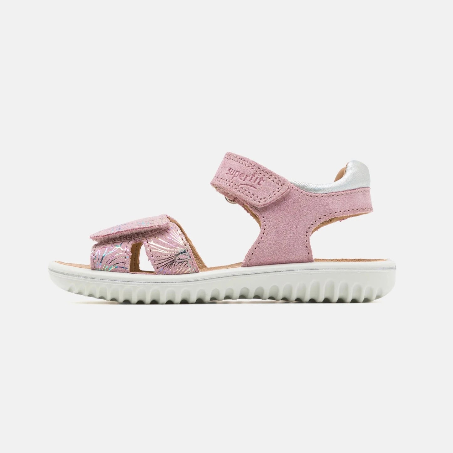 SuperFit sparkle sandal pink