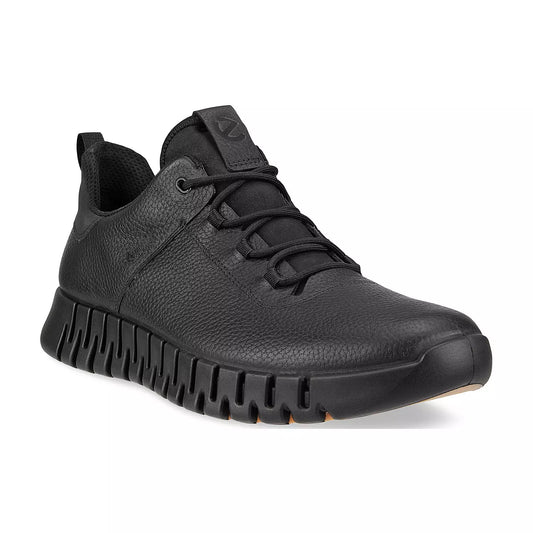Ecco Gruuv black leather goretex waterproof 525224