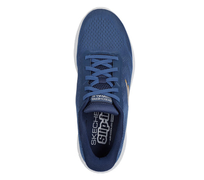 Skechers mens Go walk now Payton - navy - 216375