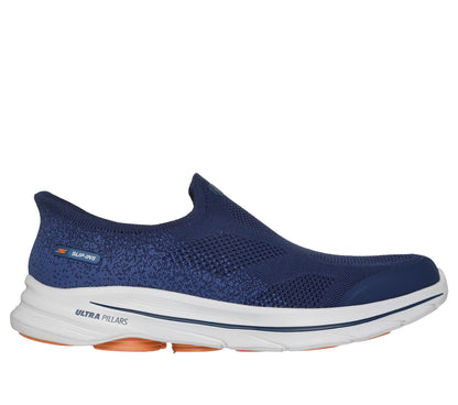 Skechers mens Go 8 - Pelayo - navy orange - 216784