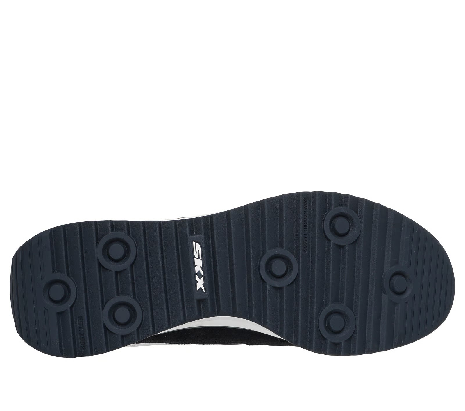 Skechers mens Spective SKX 92 - black white - Kirbys Footwear Ltd