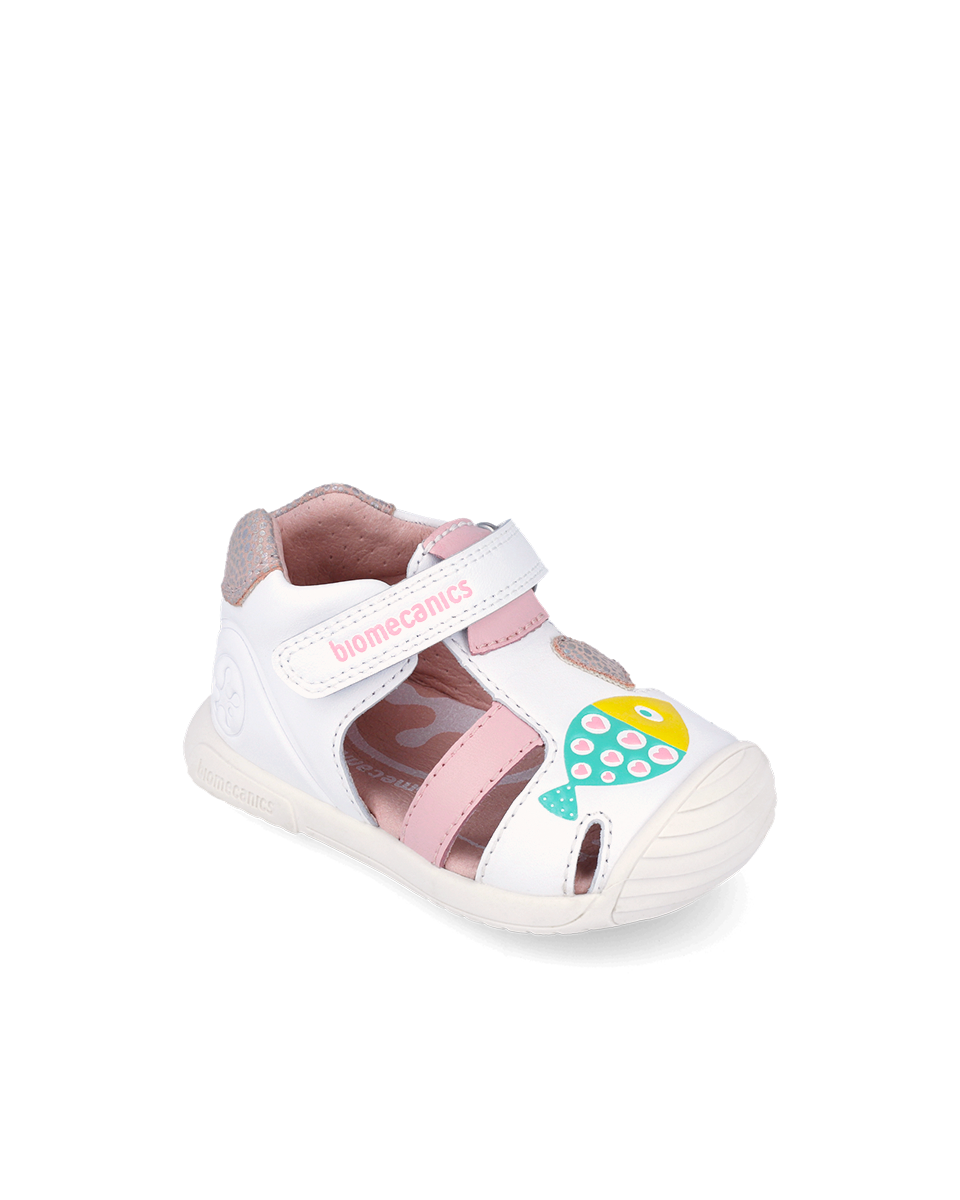Biomecanics white sandal - 262108 - Kirbys Footwear Ltd