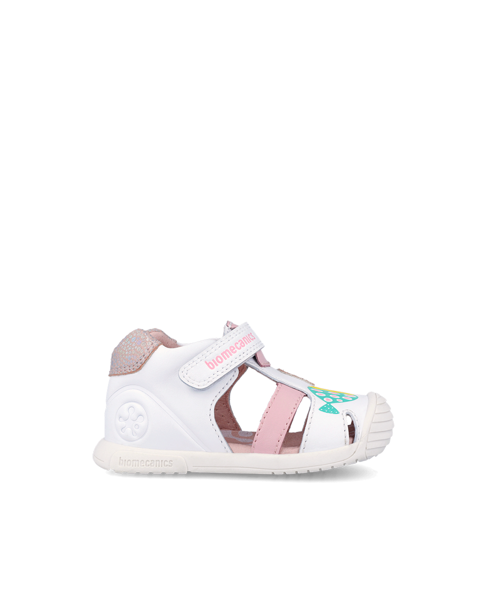 Biomecanics white sandal - 262108 - Kirbys Footwear Ltd